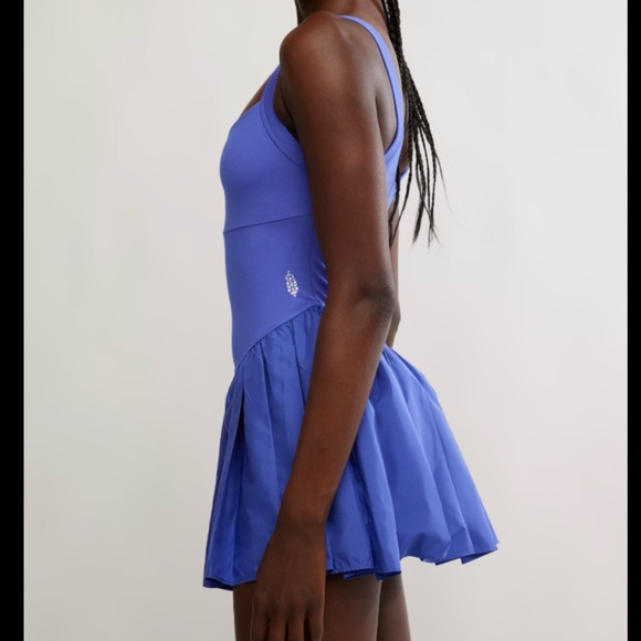 NWT Free People FP Movement Swing Of Things Skortsie Dress Neon Purple Shorts - Picture 12 of 12